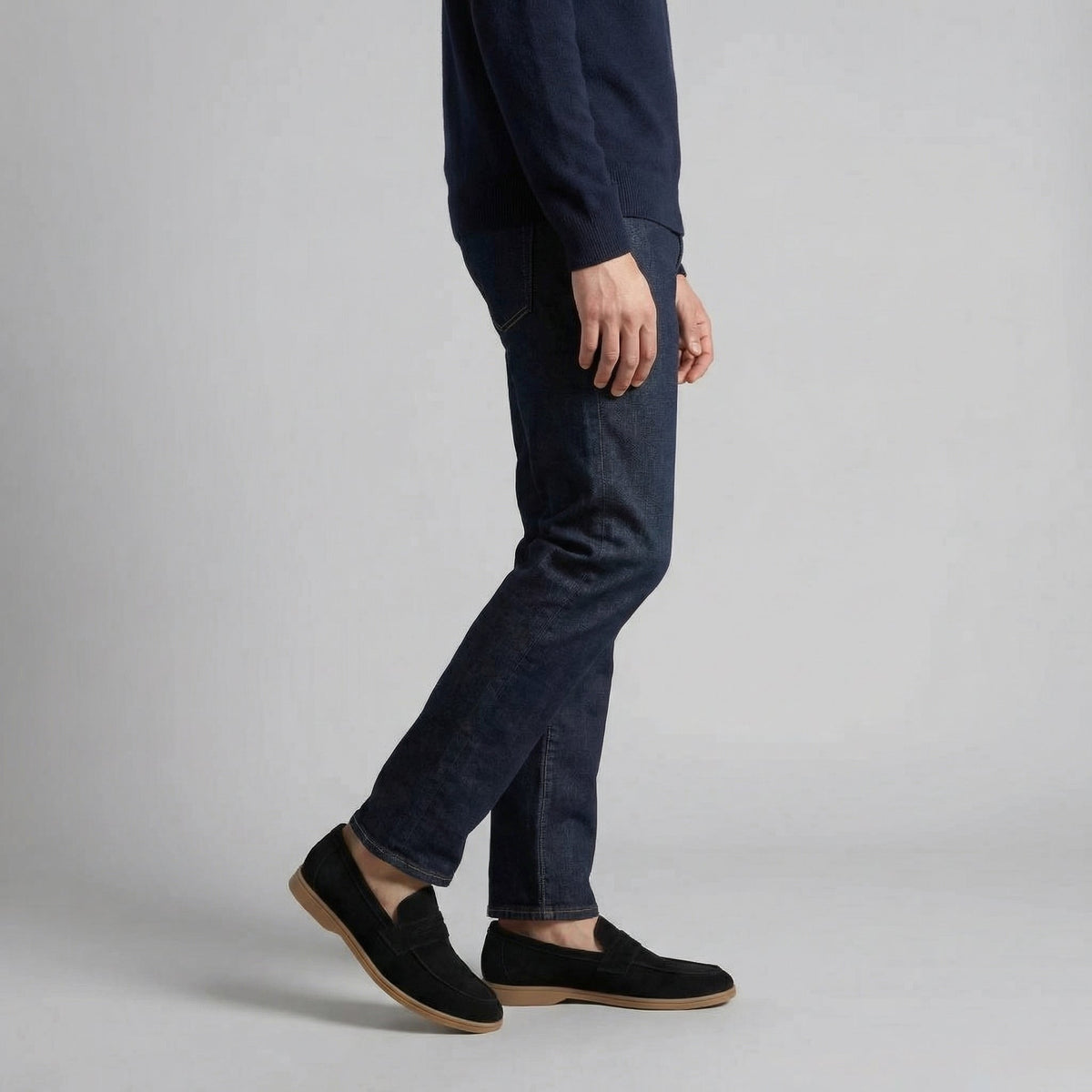 Dylan™ | Mocasines de ante con suela ligera