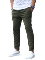 Marcus™ | Pantalón chino slim de algodón elástico