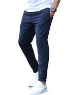 Marcus™ | Pantalón chino slim de algodón elástico