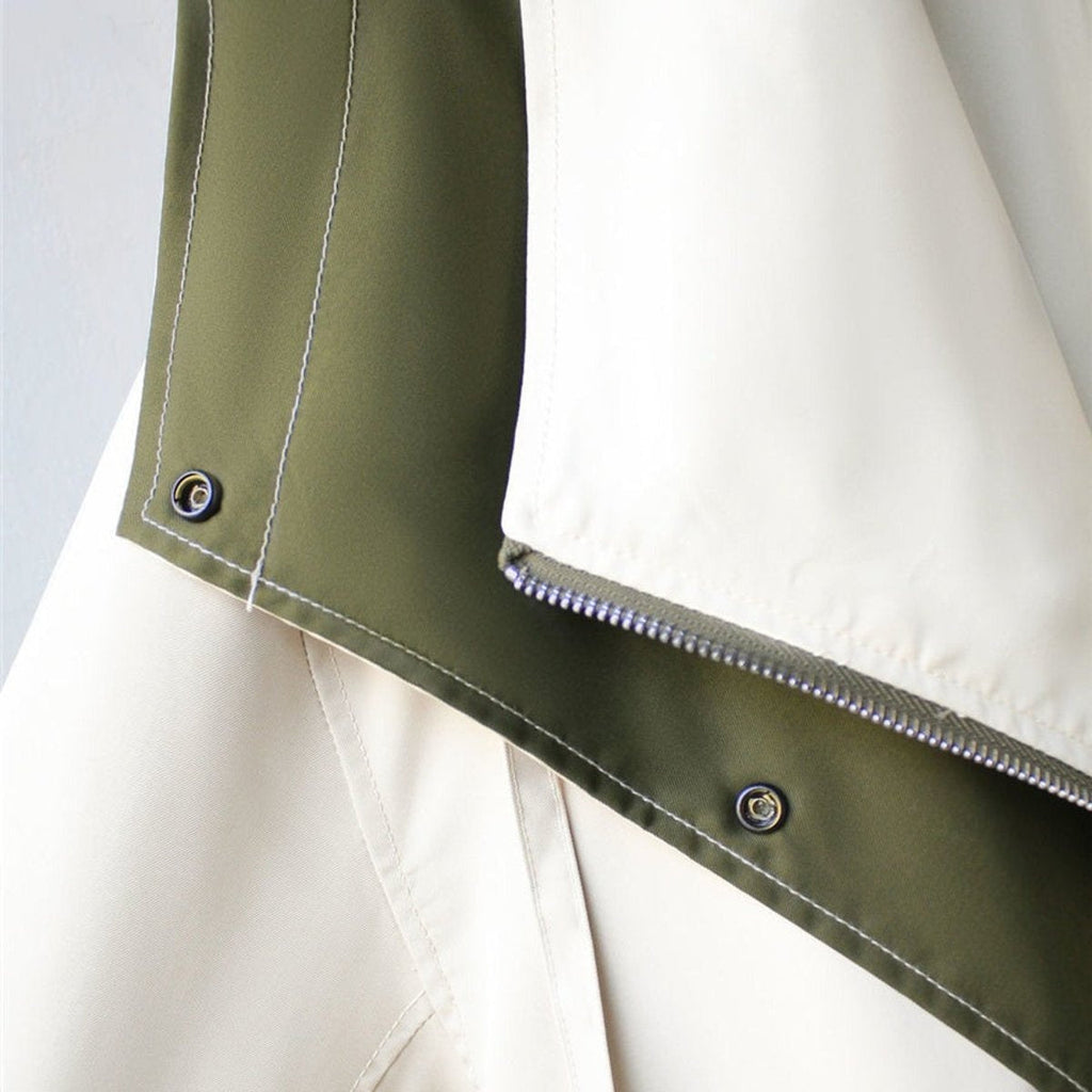 Layla™ | Chaqueta impermeable oversize con cuello de solapa