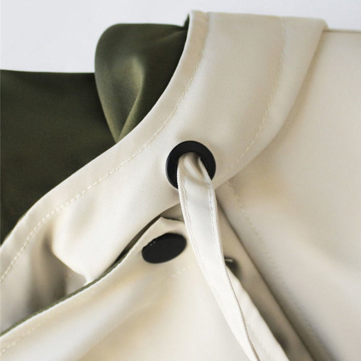 Layla™ | Chaqueta impermeable oversize con cuello de solapa