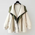 Layla™ | Chaqueta impermeable oversize con cuello de solapa