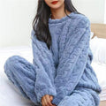 Hailey™ | Pijama de forro polar con cuello redondo