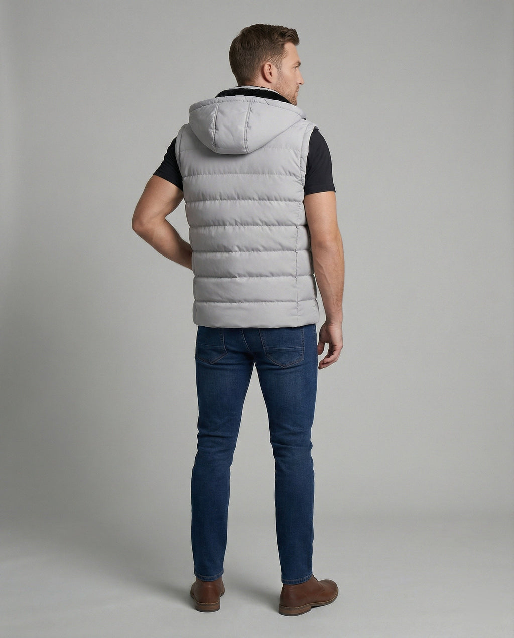 Adrian™ | Chaleco acolchado con capucha sin mangas