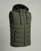 Adrian™ | Chaleco acolchado con capucha sin mangas