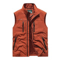 Tristan™ | Chaleco multibolsillos de nailon con cuello alto