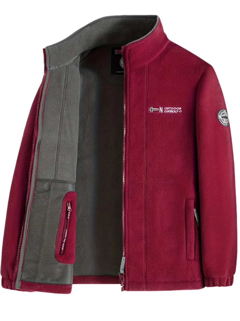 Elias™ | Chaqueta polar con cremallera completa y cuello alto