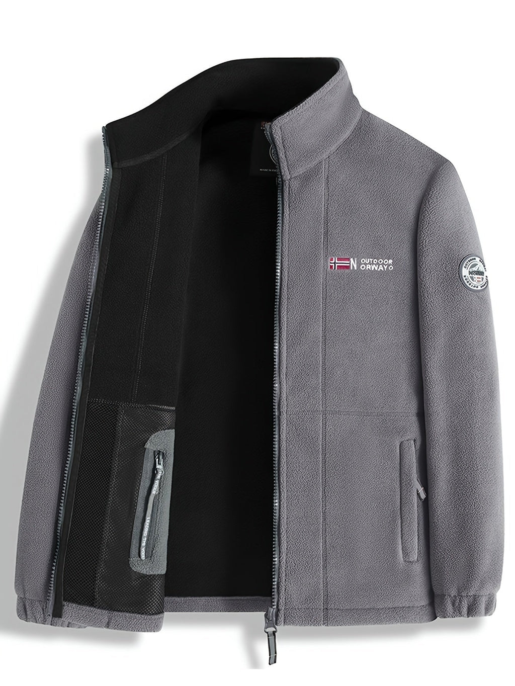 Elias™ | Chaqueta polar con cremallera completa y cuello alto