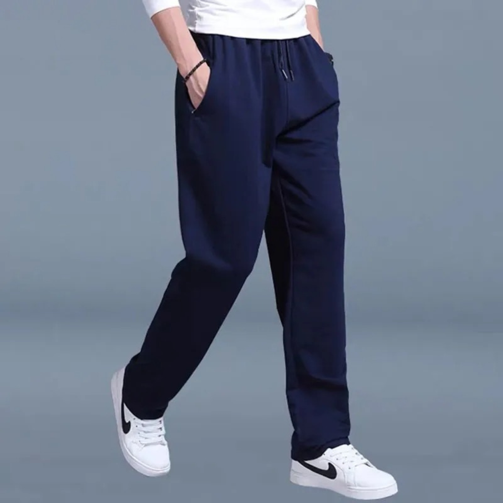 Richard™ | Pantalón de chándal recto con bolsillos con cremallera
