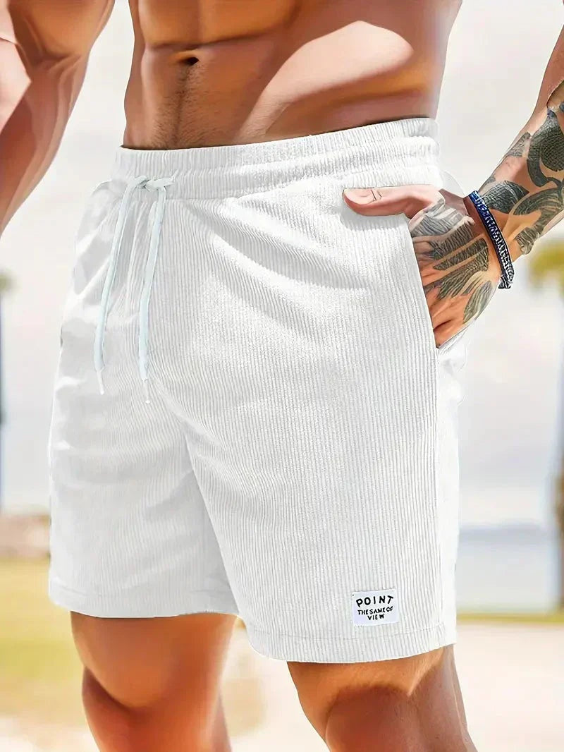 Walter™ | Pantalón corto de pana con cintura elástica