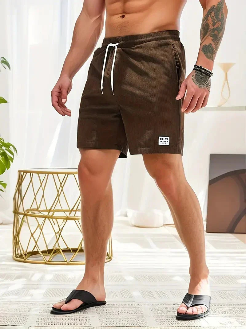 Walter™ | Pantalón corto de pana con cintura elástica