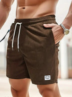 Walter™ | Pantalón corto de pana con cintura elástica