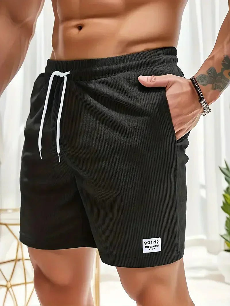 Walter™ | Pantalón corto de pana con cintura elástica