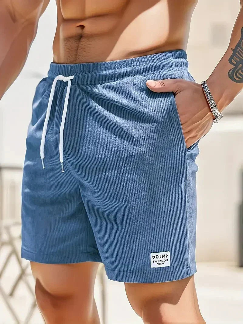 Walter™ | Pantalón corto de pana con cintura elástica