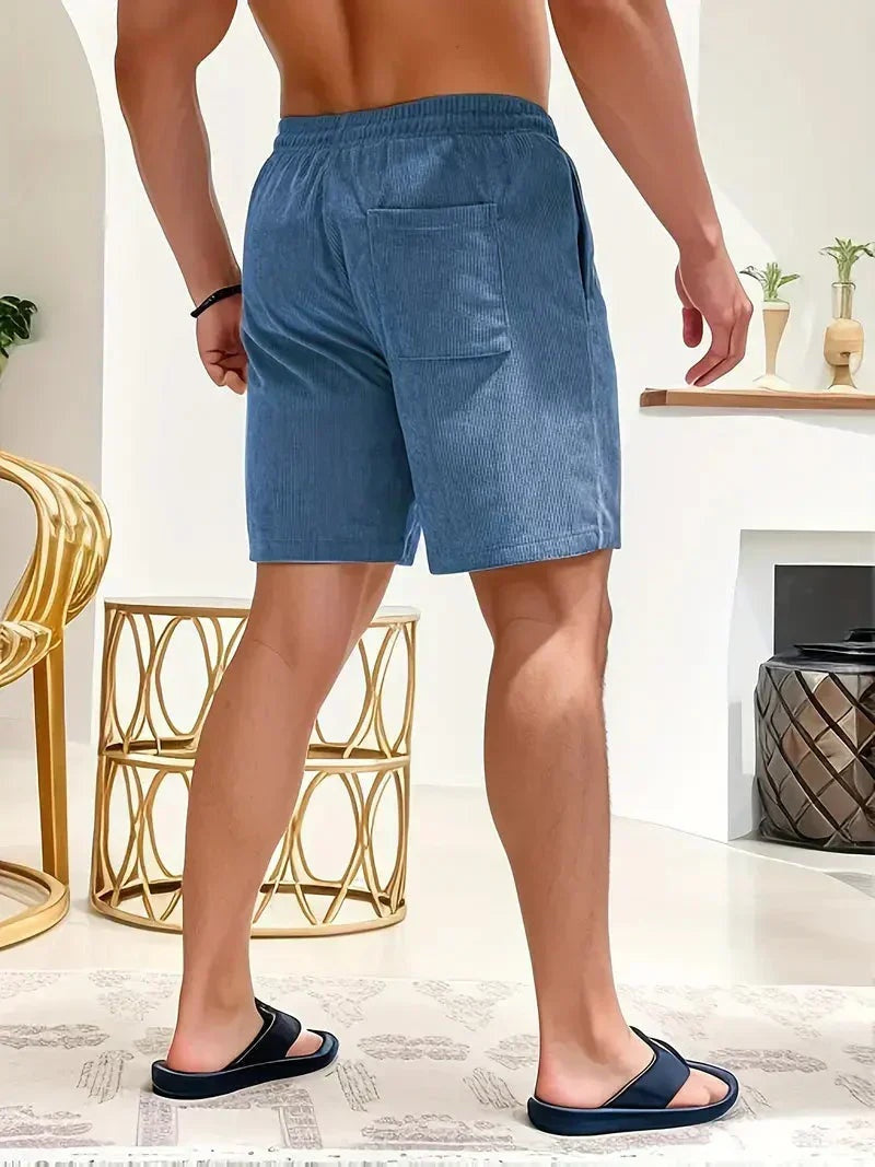 Walter™ | Pantalón corto de pana con cintura elástica