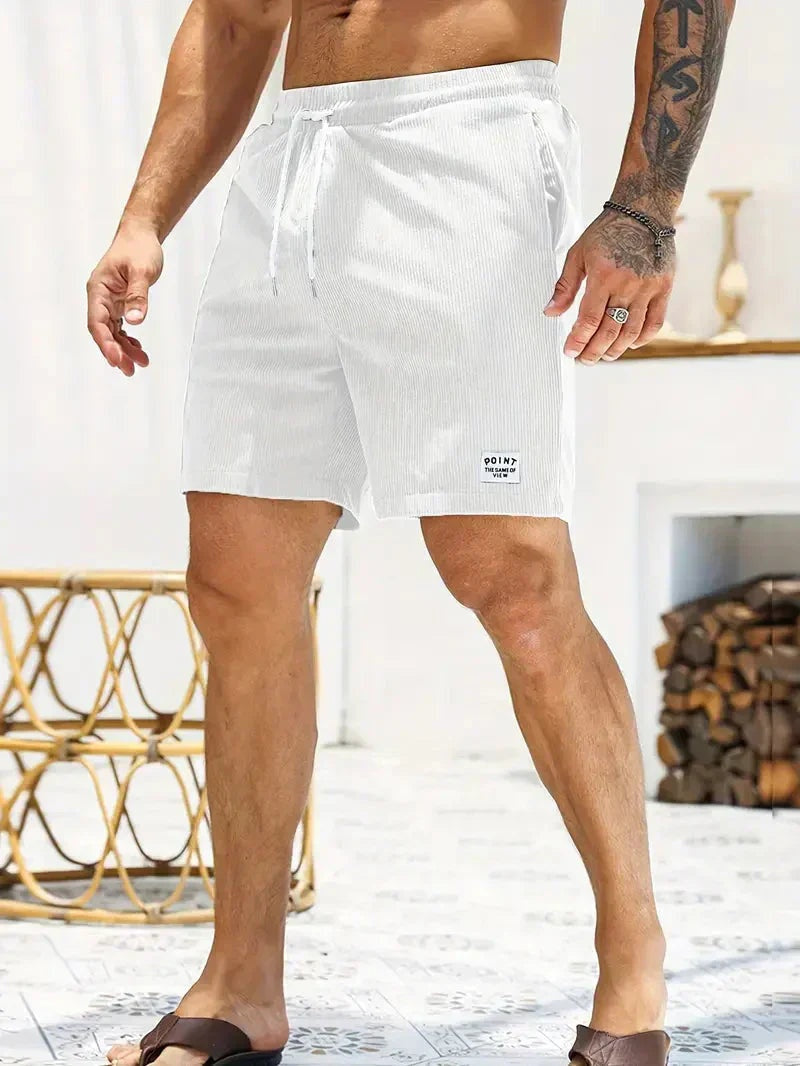Walter™ | Pantalón corto de pana con cintura elástica