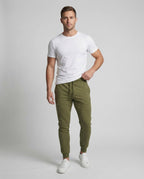 Jacob™ | Pantalón de chándal de algodón tapered con puños