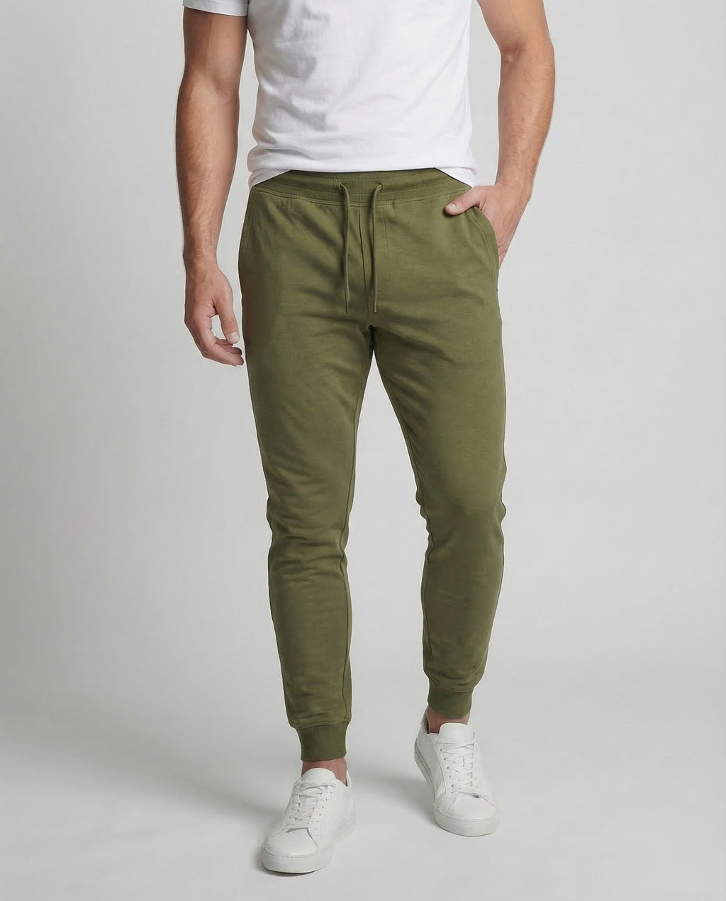 Jacob™ | Pantalón de chándal de algodón tapered con puños
