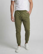 Jacob™ | Pantalón de chándal de algodón tapered con puños