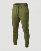 Jacob™ | Pantalón de chándal de algodón tapered con puños