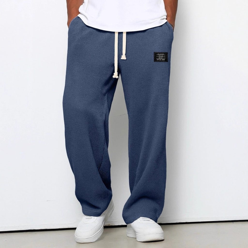 Micah™ | Pantalón deportivo de tejido waffle con cordón