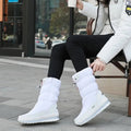 Camille™ | Botas de nieve impermeables acolchadas con suela plana