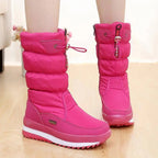 Camille™ | Botas de nieve impermeables acolchadas con suela plana
