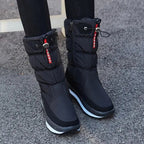 Camille™ | Botas de nieve impermeables acolchadas con suela plana