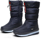 Camille™ | Botas de nieve impermeables acolchadas con suela plana