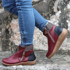 Kayla™ | Botines de invierno con cremallera lateral y suela confort