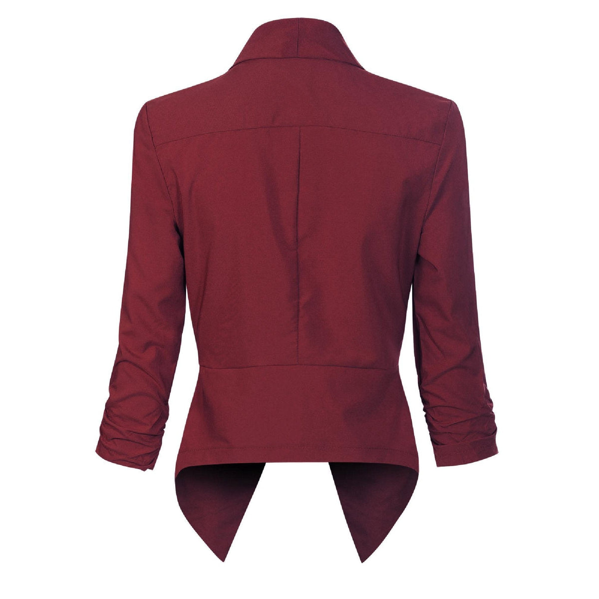 Shelby™ | Americana abierta con manga 3/4 fruncida