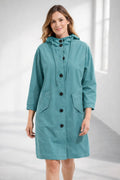 Isla™ | Chaqueta ligera con capucha y manga tres cuartos