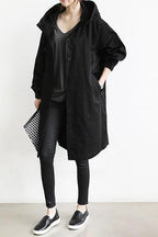 Isla™ | Chaqueta ligera con capucha y manga tres cuartos
