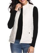 Juliana™ | Chaleco acolchado ligero con cuello alto y cremallera