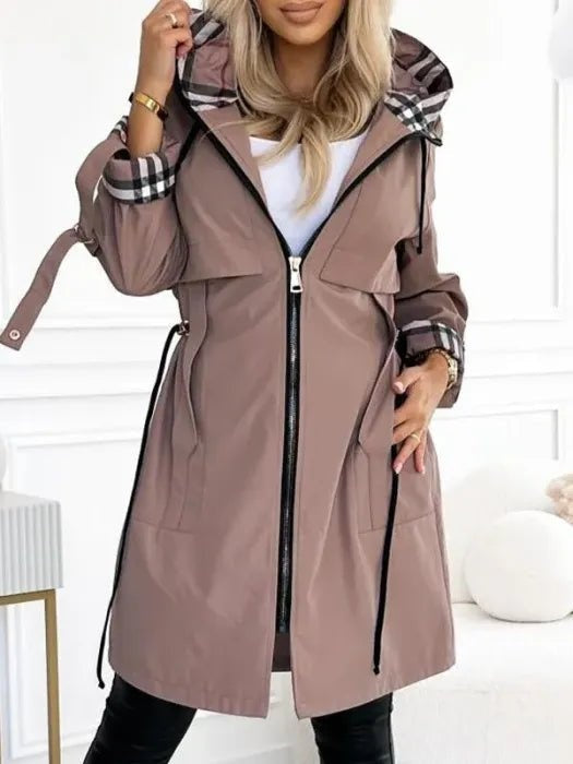 Sloane™ | Chubasquero impermeable con capucha y cremallera