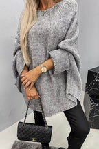 Avery™ | Jersey oversize de punto con mangas murciélago