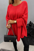 Avery™ | Jersey oversize de punto con mangas murciélago