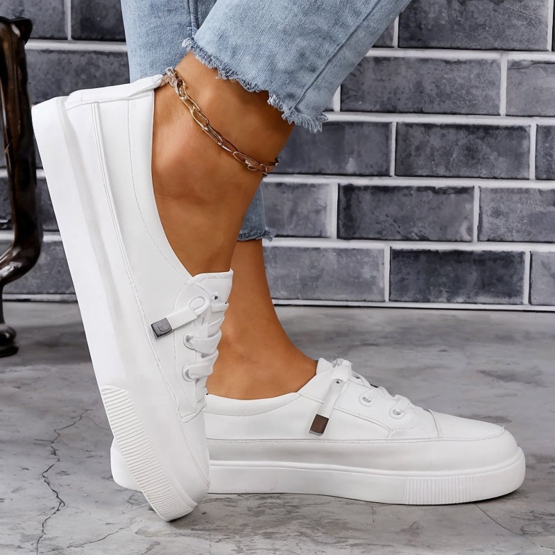 Cassidy™ | Zapatillas de vestir planas con cordones