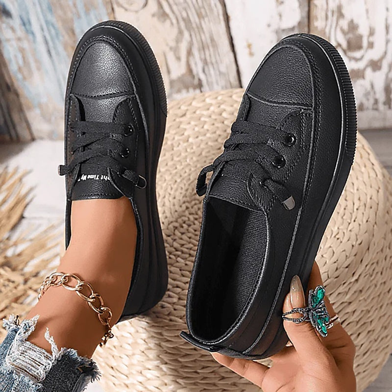 Cassidy™ | Zapatillas de vestir planas con cordones
