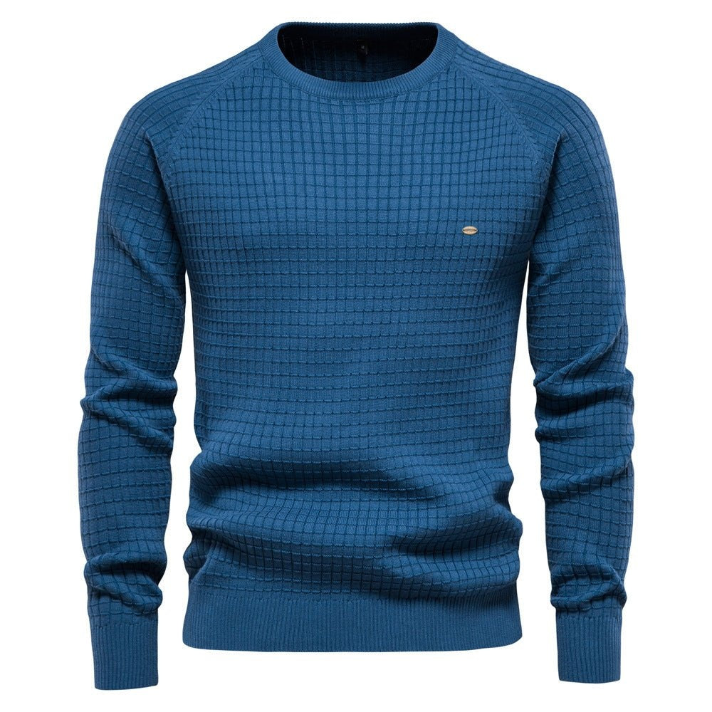 Kevin™ | Jersey de punto de cuello redondo y manga larga