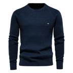 Kevin™ | Jersey de punto de cuello redondo y manga larga