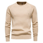 Kevin™ | Jersey de punto de cuello redondo y manga larga