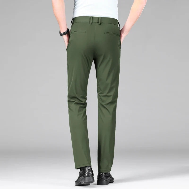 Elijah™ | Pantalón chino slim elástico de corte moderno