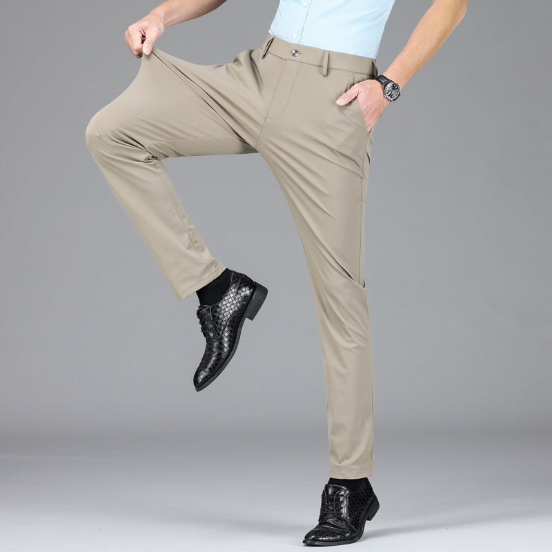 Elijah™ | Pantalón chino slim elástico de corte moderno