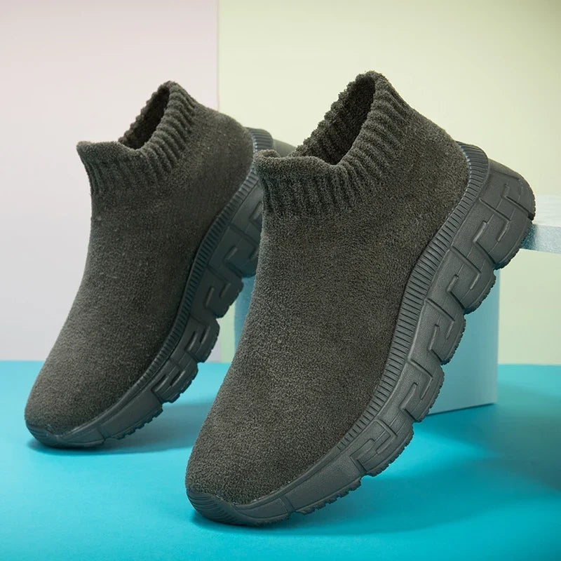 Nathan™ | Zapatillas chunky sin cordones de punto elástico
