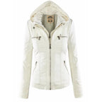 Flavia™ | Chaqueta efecto cuero de corte moderno