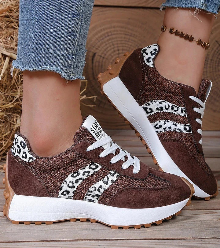 Ashley™ | Zapatillas retro con plataforma de estilo casual
