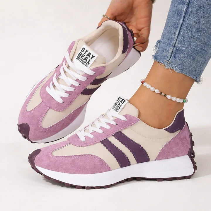 Ashley™ | Zapatillas retro con plataforma de estilo casual