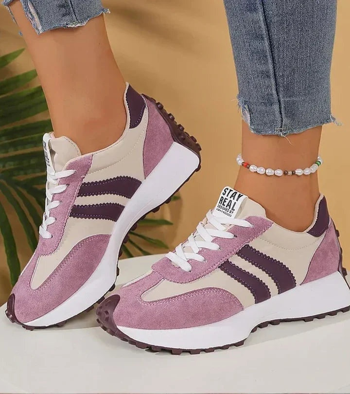 Ashley™ | Zapatillas retro con plataforma de estilo casual