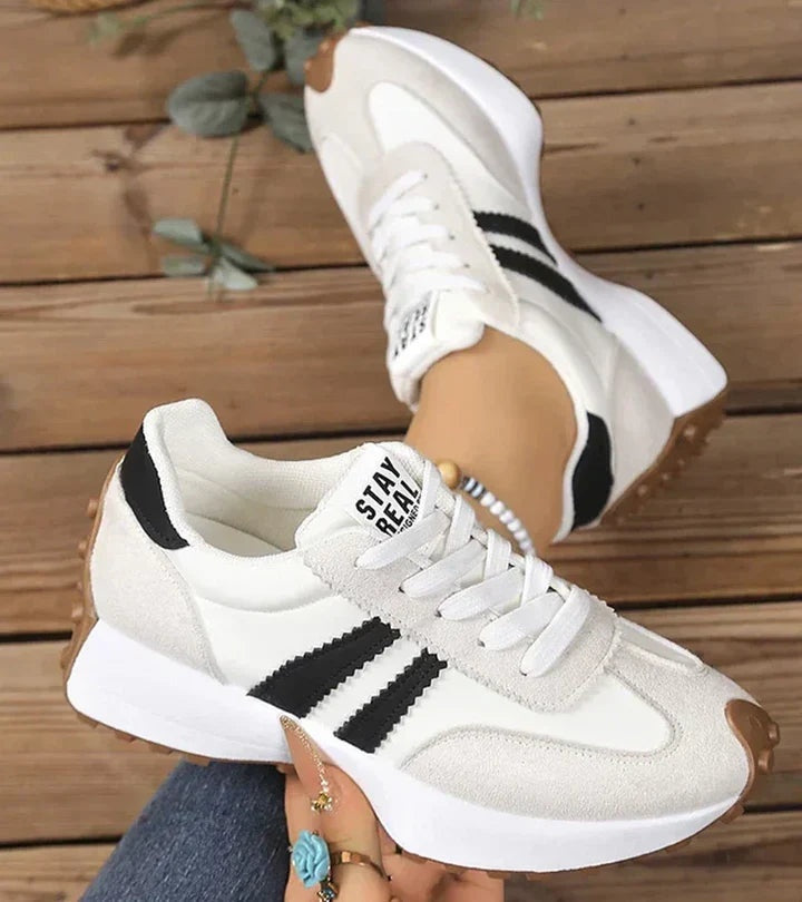 Ashley™ | Zapatillas retro con plataforma de estilo casual